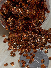 Load image into Gallery viewer, Amber copper 45 metallics